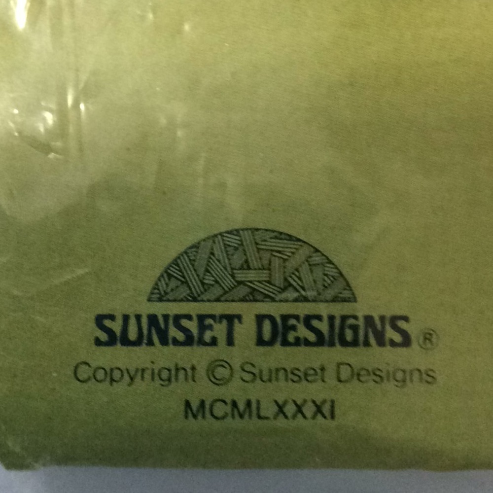 Sunset Stitchery Vintage 1981 Chad Davenport My Clock Sampler Kit #2619 - Picture 8 of 8